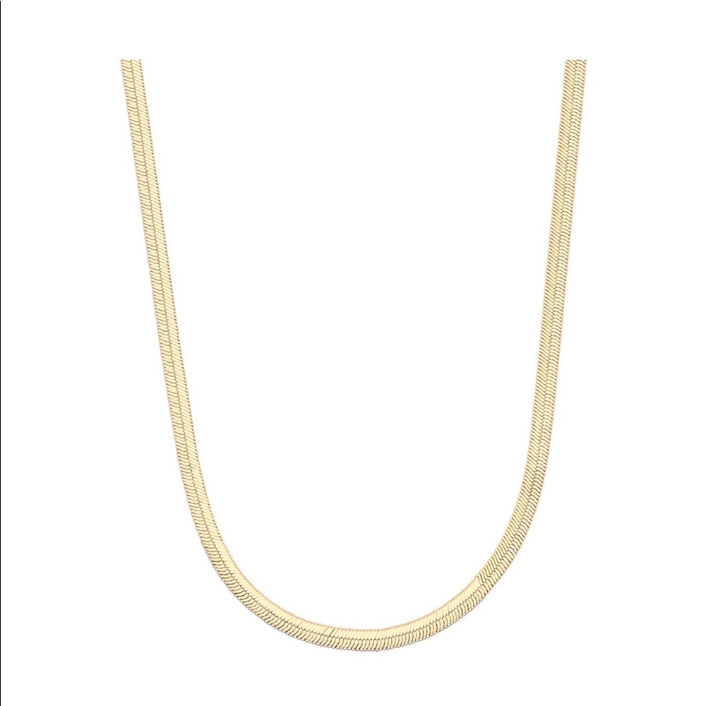 Gold Snake Chain Necklace